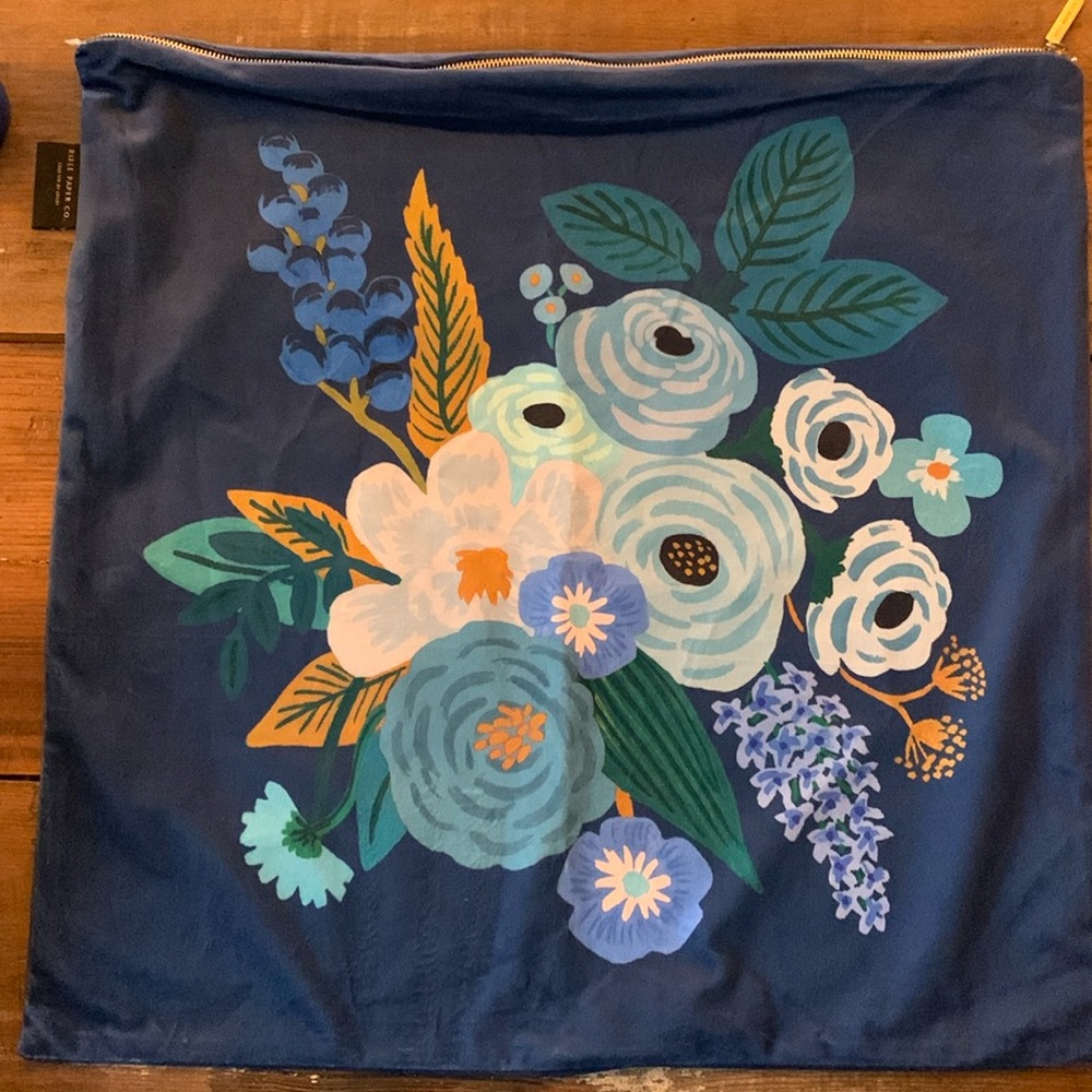 2 Rifle Paper Company Anthropologie Pillow Covers - Shams